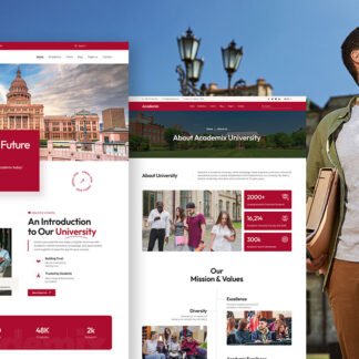 Academix College University Elementor Template Kit