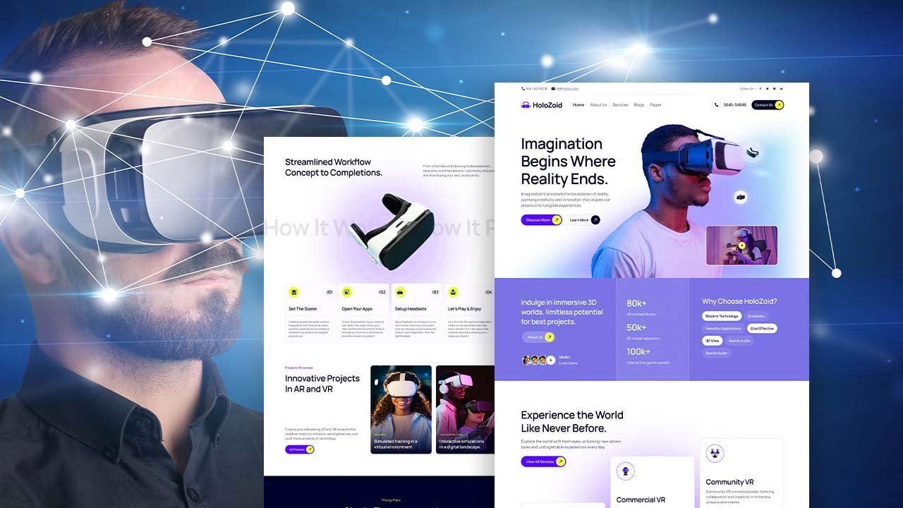 Holozoid-Augmented-&-Virtua- Reality-Services,-AR-&-VR-Elementor-Template-Kit